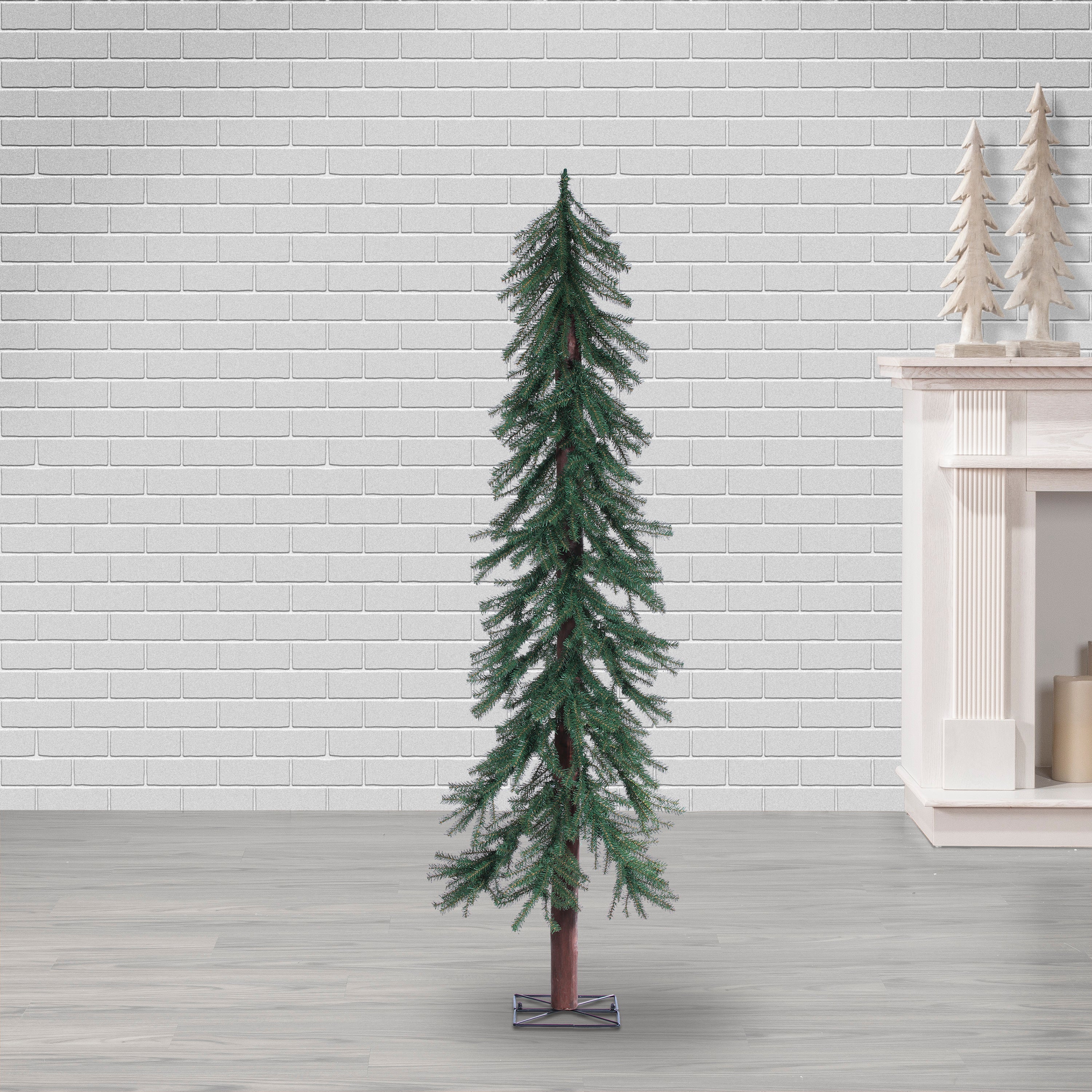 Sterling 6 ft. Unlit Rustic Alpine Tree